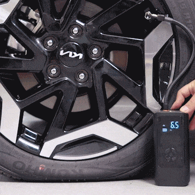 메이튼 타이어 공기압 주입기 공기 바람 자동차 차량용 바퀴 휴대용